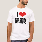 Ik hou van Burritos T-shirt (Voorkant)