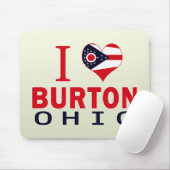 Ik hou van Burton, Ohio Muismat (Met muis)