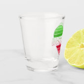 ik hou van burundi, burundese hart shot glas (Links)