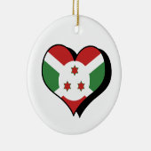 Ik hou van Burundi ornament (Rechts)