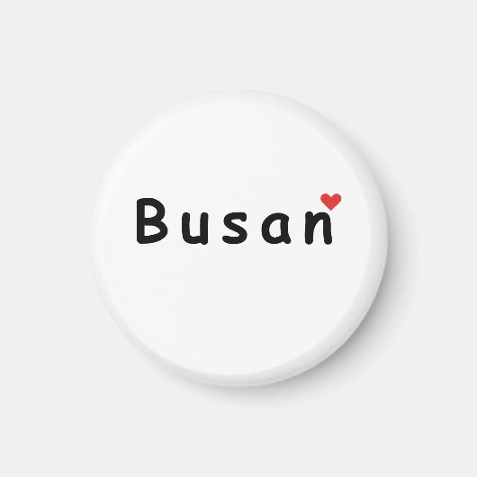 Ik hou van Busan Magneet (Voorkant)
