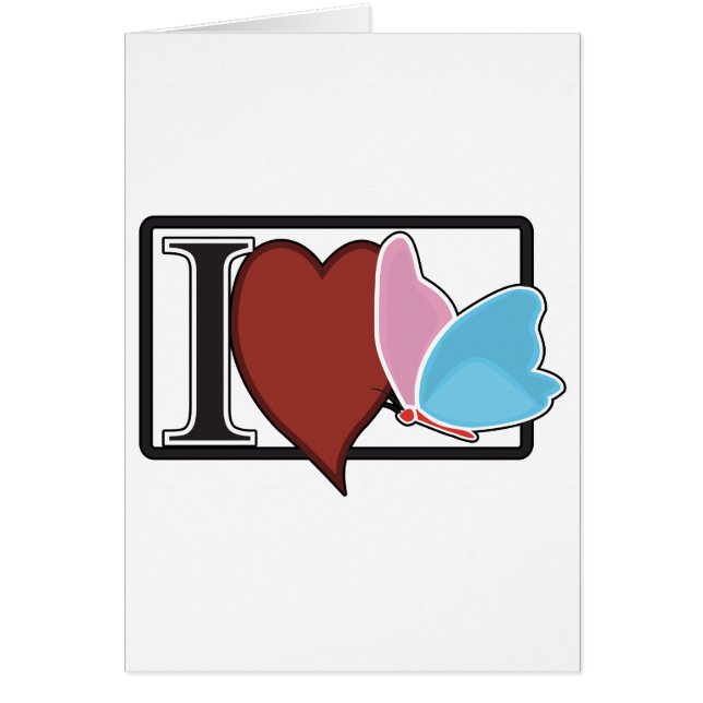 Ik hou van Butterflies (Voorkant)