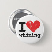 Ik hou van Button (Voorkant /achterkant)