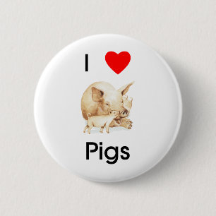 Ik hou van Button