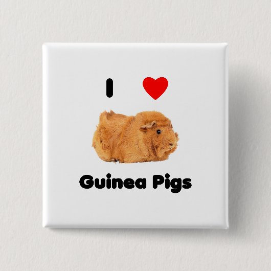 Ik hou van Button cavia's (Voorkant)