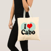Ik hou van Cabo, Brazilië. EU Amo O Cabo, Brazilië Tote Bag (Voorkant (product))