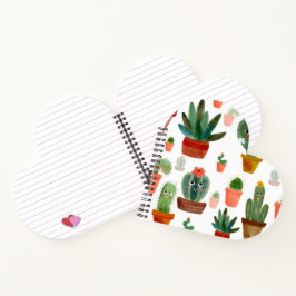 Ik hou van cacti notitieboek
