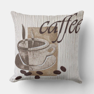 Ik hou van Caffee (koffie) Designer Pillow Kussen