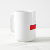 Ik hou van Caffeine Koffiemok (Voorkant links)