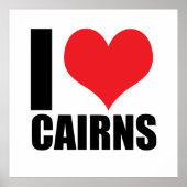 Ik hou van Cairns Poster (Voorkant)