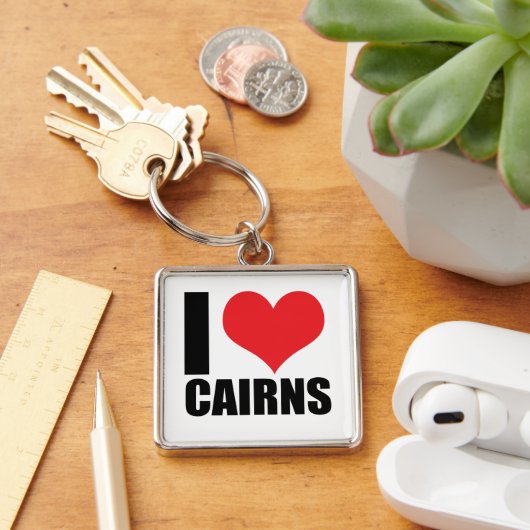 Ik hou van Cairns Sleutelhanger (Bureau)