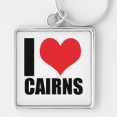 Ik hou van Cairns Sleutelhanger (Voorkant)
