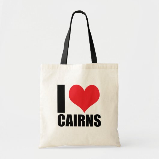 Ik hou van Cairns Tote Bag (Voorkant)