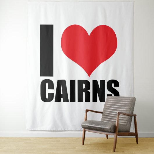 Ik hou van Cairns Wandkleed (In situ)