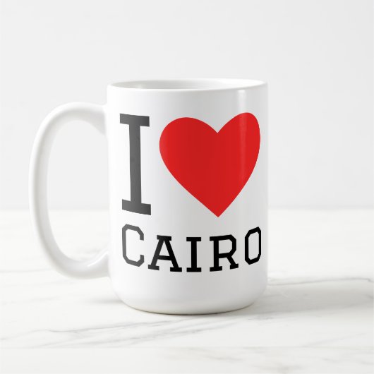 Ik hou van Caïro Koffiemok (Links)