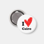 Ik hou van Cairo Magneet (Voorkant / Achterkant)