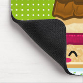 Ik hou van cake muismat (Hoek)