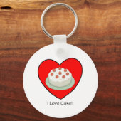 Ik hou van Cake! Sleutelhanger (Voorkant)