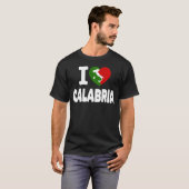 Ik hou van Calabrië T-shirt (Voorkant volledig)