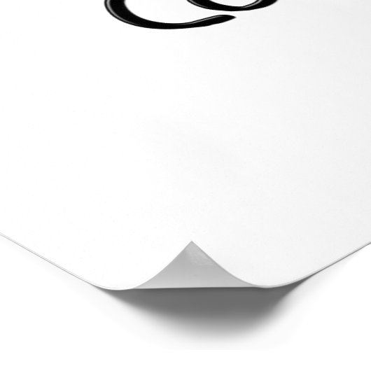 Ik hou van Calculus Poster (Hoek)