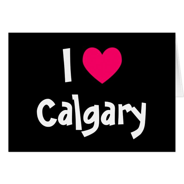 Ik hou van Calgary (Voorkant Horizontaal)