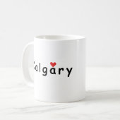 Ik hou van Calgary Koffiemok (Voorkant links)