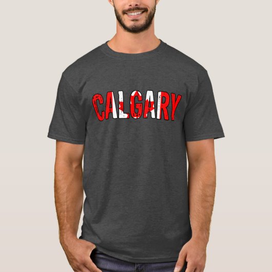 Ik hou van Calgary T-shirt (Voorkant)
