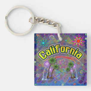 Ik hou van California Noble Voyage Sleutelhanger