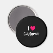 Ik hou van Californië Magneet (Voorkant / Achterkant)