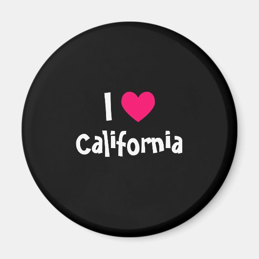 Ik hou van Californië Magneet (Voorkant)