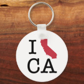 Ik hou van Californië Sleutelhanger (Voorkant)