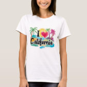 Ik hou van Californië  T-shirt (Voorkant)