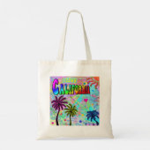 Ik hou van Californië Vivid Romance Canvas tas (Achterkant)