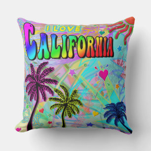Ik hou van Californië Vivid Romance Pillow Kussen