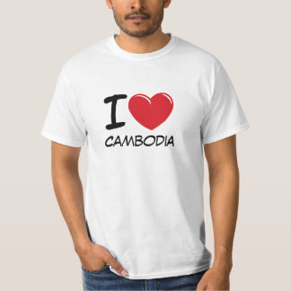 Ik hou van Cambodja T-shirt