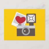 Ik hou van camera briefkaart (Voorkant)