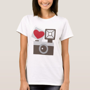 Ik hou van camera t-shirt