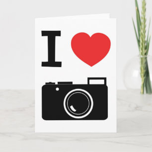 Ik hou van camera's kaart