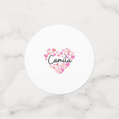 Ik hou van Camila Confetti (Kleine voorkant)