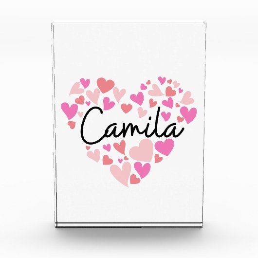 Ik hou van Camila Fotoblokken (Voorkant)