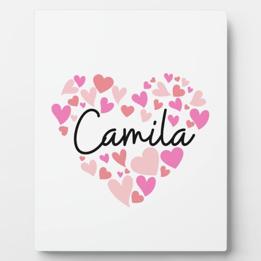 Ik hou van Camila Fotoplaat (Voorkant)
