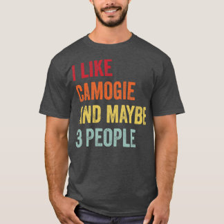 Ik hou van Camogie misschien 3 mensen T-shirt
