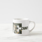 Ik hou van camouflage groen bruin | espresso kop (Rechts)