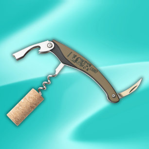 Ik hou van camouflage groen bruin kurkentrekker