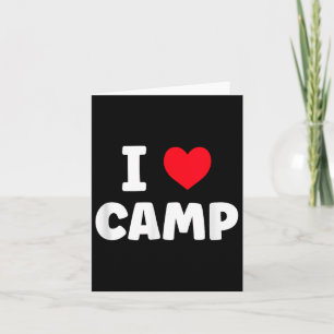Ik hou van Camp Summer Camp Glamping Kaart