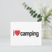 Ik hou van Camping Briefkaart (Staand voorkant)