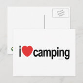 Ik hou van Camping Briefkaart (Voorkant / Achterkant)