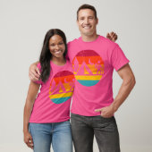 Ik hou van Camping Camp Love Great Camper Hiki T-shirt (Unisex)