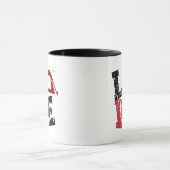 Ik hou van Camping Camper Camp Coffee mok (Midden)