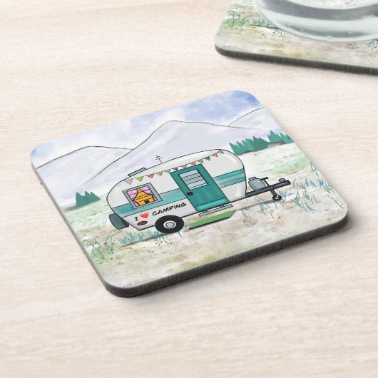 Ik hou van Camping Onderzetter (Linkerzijde)